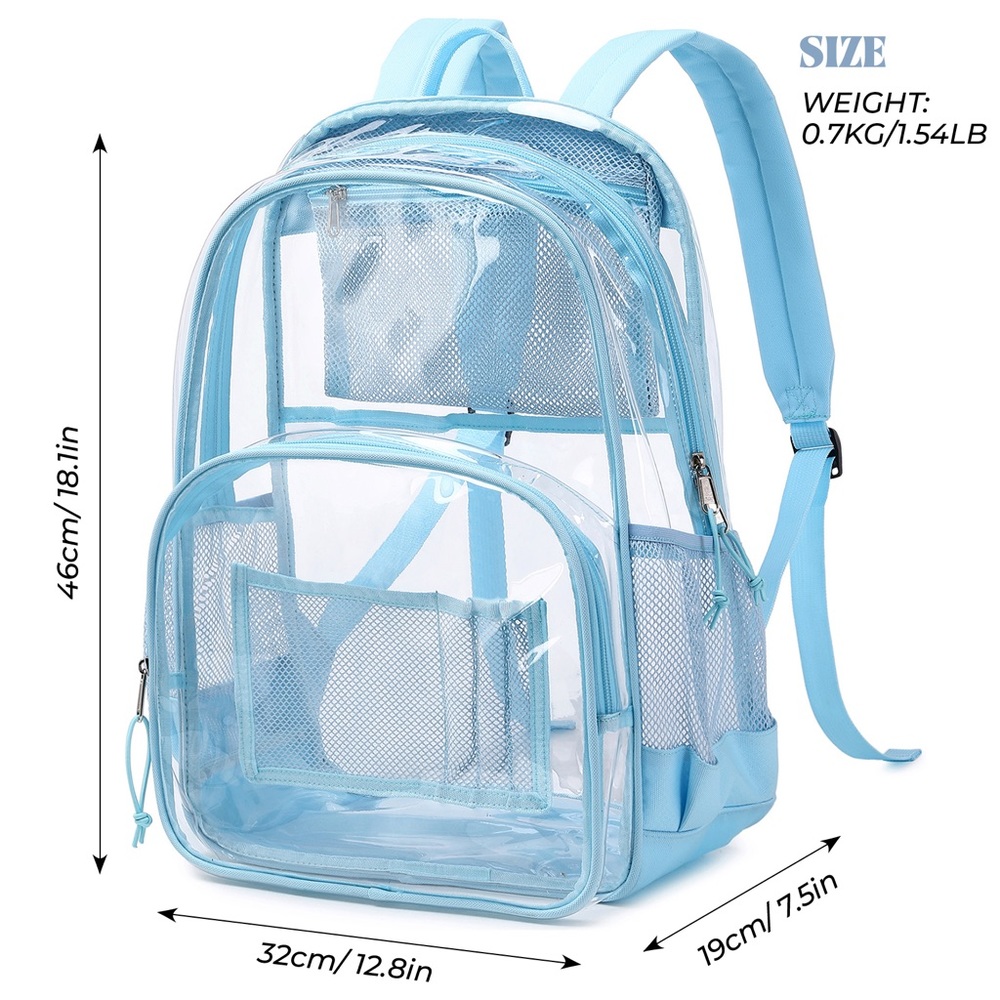 Clear backpacks - Picture 5 of 14